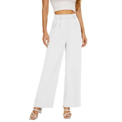 Women Loose Office Trousers Business Casual Pants Tall Type